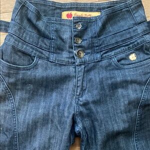 Apple Bottoms High Rise Blue Jeans Classic Style